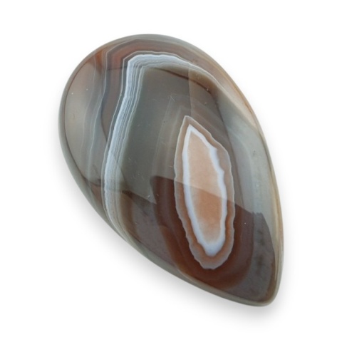 Botswana agate cabochon 38x23 mm no 77