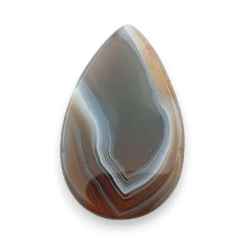 Botswana agate cabochon 38x23 mm no 77