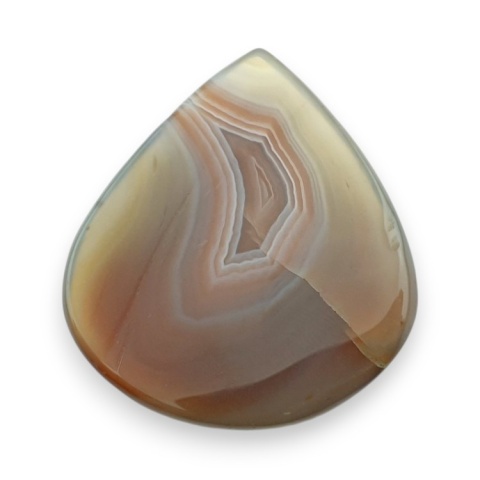 Botswana agate cabochon 38x34 mm no 105
