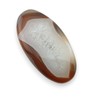 Agat botswana kaboszon 41x21 mm nr 108