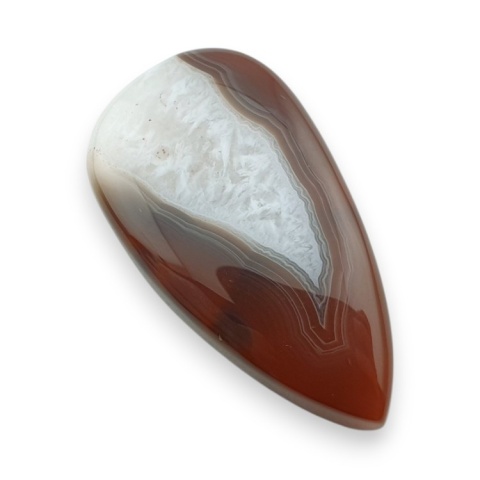 Agat botswana kaboszon 41x22 mm nr 93