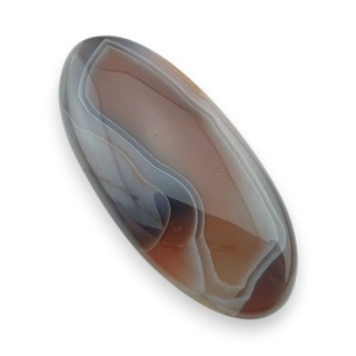 Agat botswana kaboszon 42x20 mm nr 79