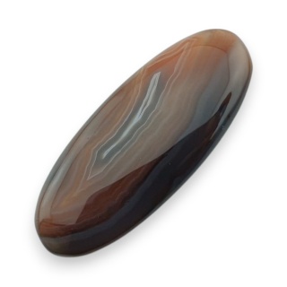 Agat botswana kaboszon 43x17 mm nr 107