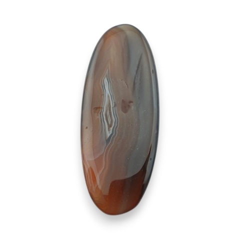 Agat botswana kaboszon 43x17 mm nr 107
