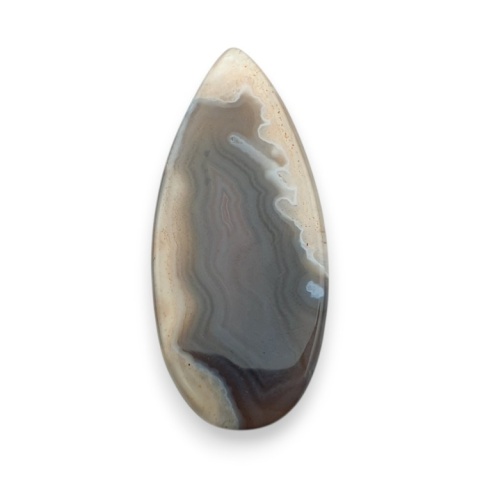 Agat botswana kaboszon 43x20 mm nr 117