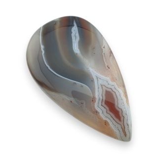 Agat botswana kaboszon 43x23 mm nr 97