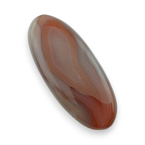 Botswana agate cabochon 47x20 mm no 84