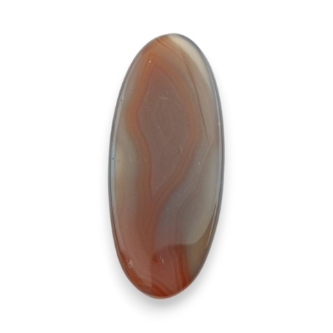 Botswana agate cabochon 47x20 mm no 84