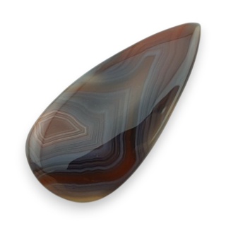 Agat botswana kaboszon 49x23 mm nr 74