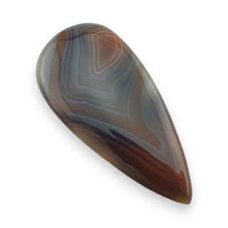 Agat botswana kaboszon 49x23 mm nr 74