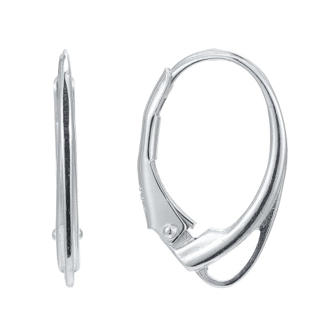 Bigle angielskie srebro 925 17x11 mm 2 szt