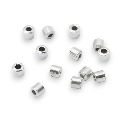 Koralik zaciskowy srebro 925 2x2 mm 4 szt.