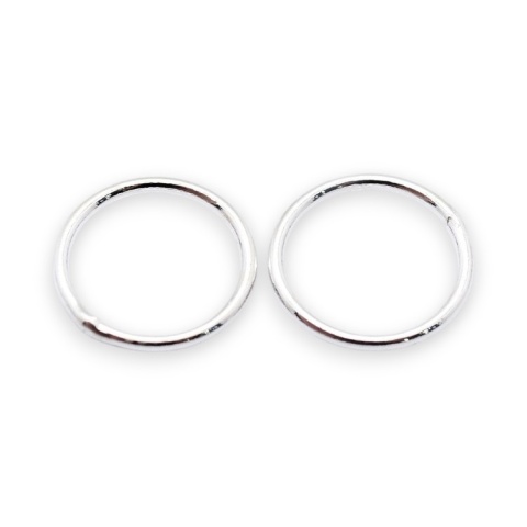 Soldered link silver 925 4x0.7 mm 4 pcs