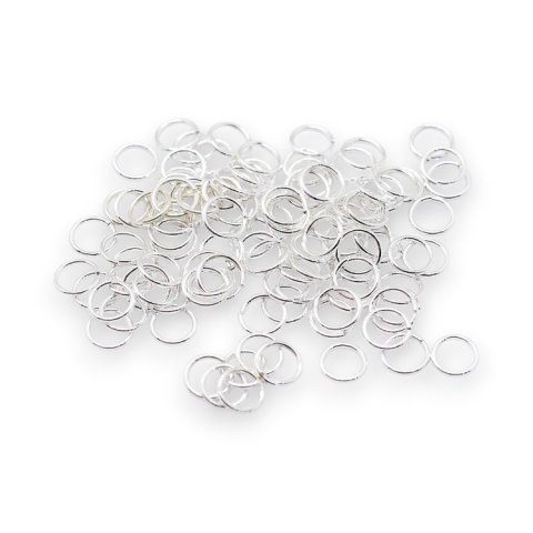 Ogniwo srebro 925 5x0,8 mm 4 szt
