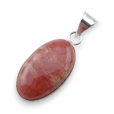 Rhodochrosite pendant 27x17 mm no 32