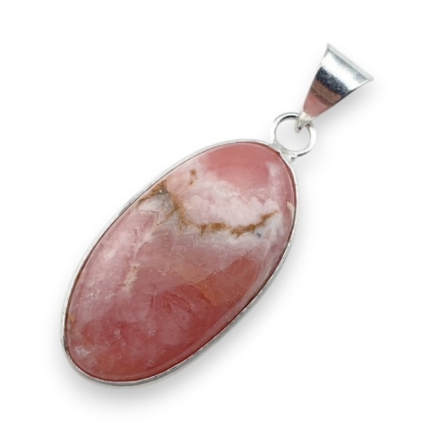Rhodochrosite pendant 33x18 mm no 5