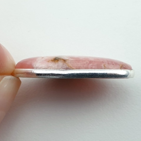 Rhodochrosite pendant 33x18 mm no 5