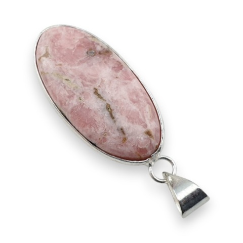 Rhodochrosite pendant 34x18 mm no 12