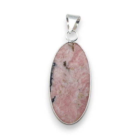 Rhodochrosite pendant 34x18 mm no 12
