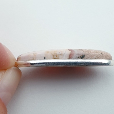 Rodochrozyt zawieszka 36x15 mm nr 1