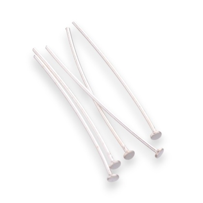 Szpilki gwoździe srebro 925 20x0,7 mm 4 szt