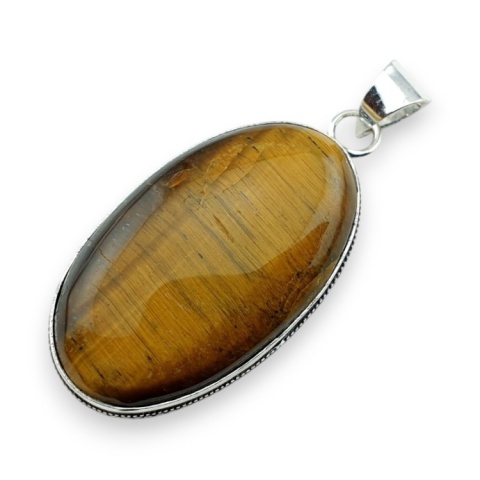 Tygrysie oko zawieszka 40x24 mm nr 62
