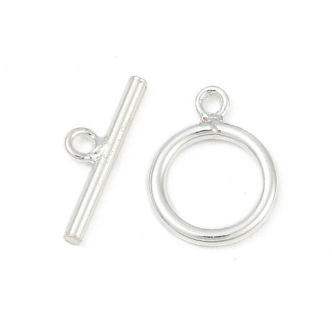 Zapięcie toggle srebro 925 8 mm 1 szt