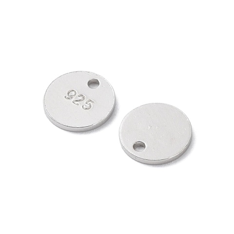 Zawieszka okrągła srebro 925 6 mm 1 szt