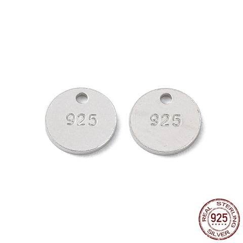 Zawieszka okrągła srebro 925 6 mm 1 szt