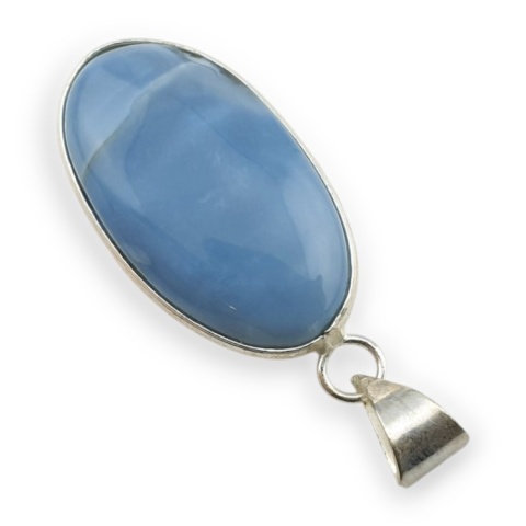 Blue opal pendant 31x18 mm no 141