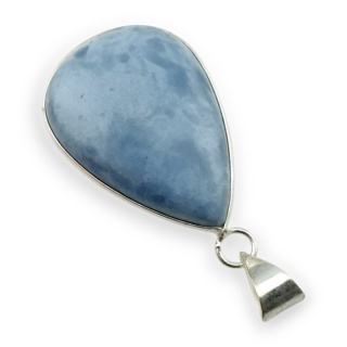 Opal niebieski zawieszka 32x22 mm nr 120