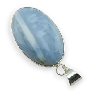 Opal niebieski zawieszka 33x21 mm nr 142