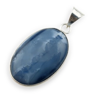 Opal niebieski zawieszka 33x22 mm nr 138