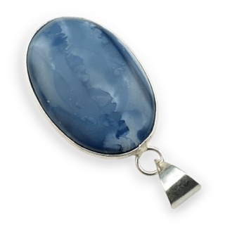 Opal niebieski zawieszka 33x22 mm nr 138