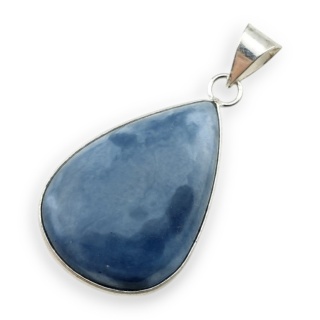 Opal niebieski zawieszka 33x23 mm nr 123