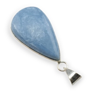 Opal niebieski zawieszka 35x20 mm nr 117