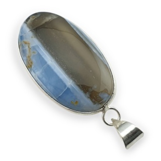 Opal niebieski zawieszka 35x20 mm nr 119