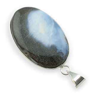 Opal niebieski zawieszka 39x25 mm nr 112