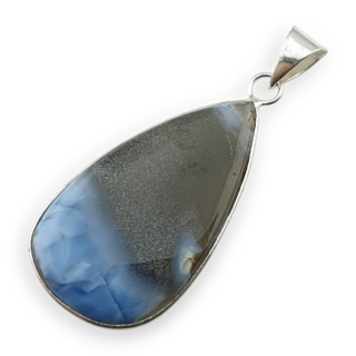 Opal niebieski zawieszka 41x24 mm nr 134