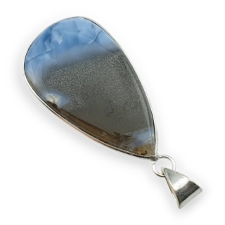 Opal niebieski zawieszka 41x24 mm nr 134