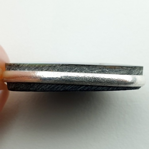 Paua abalone pendant 27x19 mm no 262