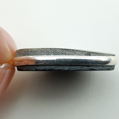 Paua abalone zawieszka 28x20 mm nr 259