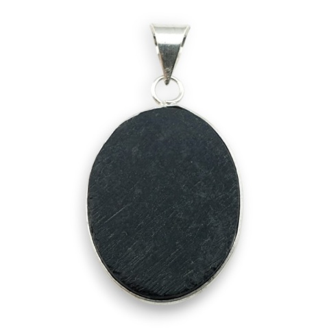 Paua abalone zawieszka 30x24 mm nr 233