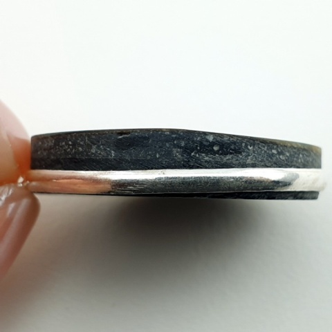 Paua abalone zawieszka 30x25 mm nr 251