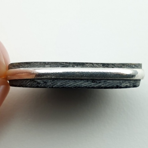 Paua abalone zawieszka 31x20 mm nr 235