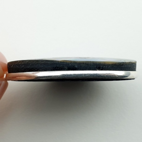 Paua abalone pendant 38x29 mm no 231