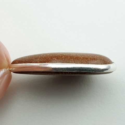 Sandstone pendant 33x21 mm no 37