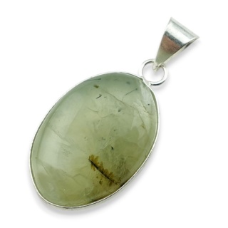 Prehnite pendant 29x20 mm no 80