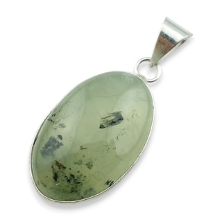 Prehnite pendant 30x19 mm no 53