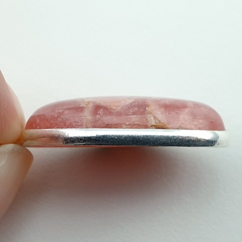Rhodochrosite pendant 27x17 mm no 32